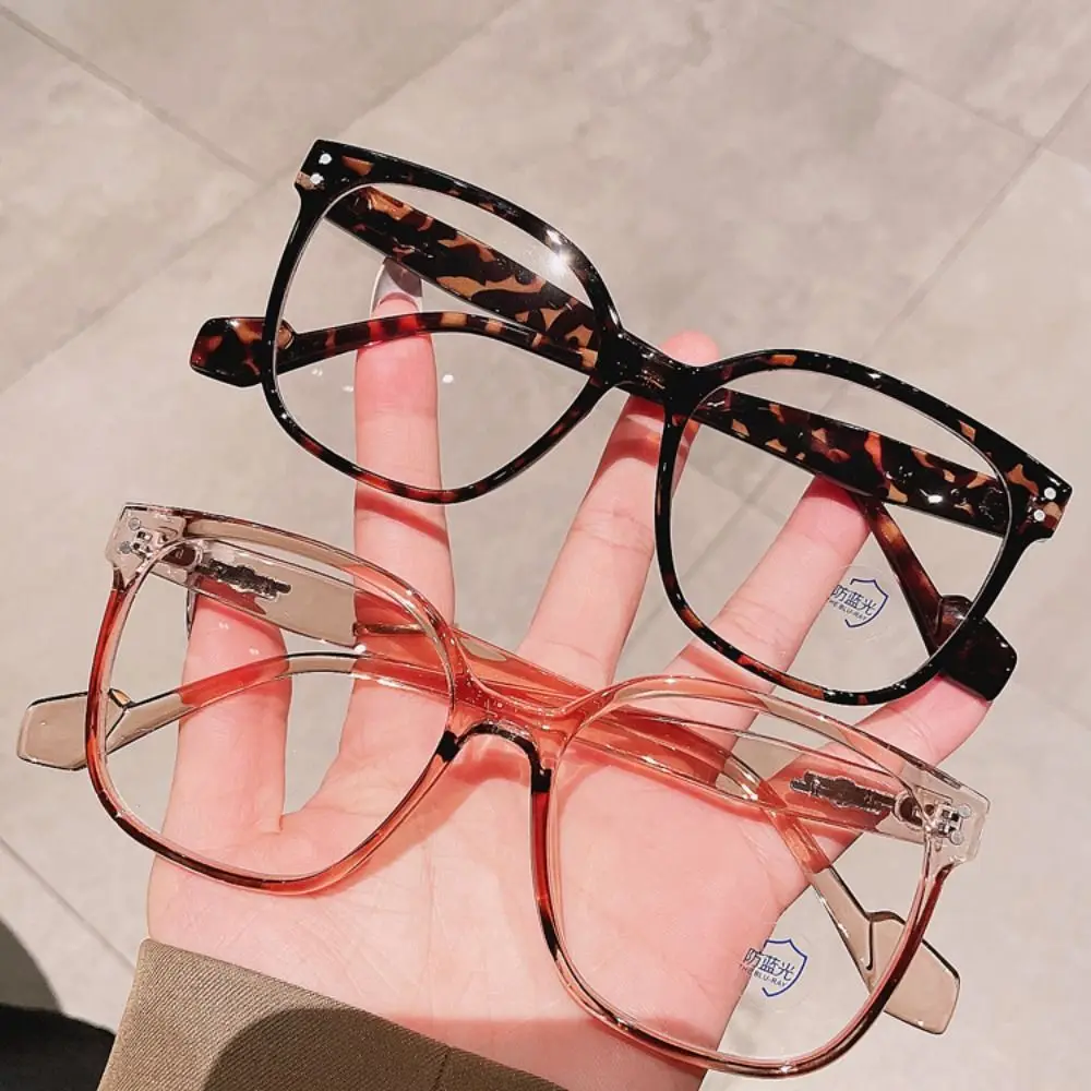 

Fashion Portable Eye Protection Durable Computer Goggles Anti-Blue Light Glasses Ultra Light Frame Oversized Eyeglasses