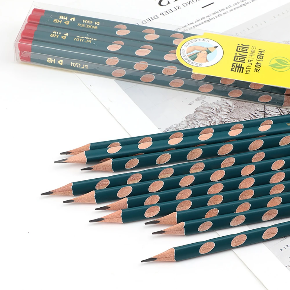 S Writing Triangle Pencils For Elementary School Students Correct Children's Grip Pencil Posture Stationery