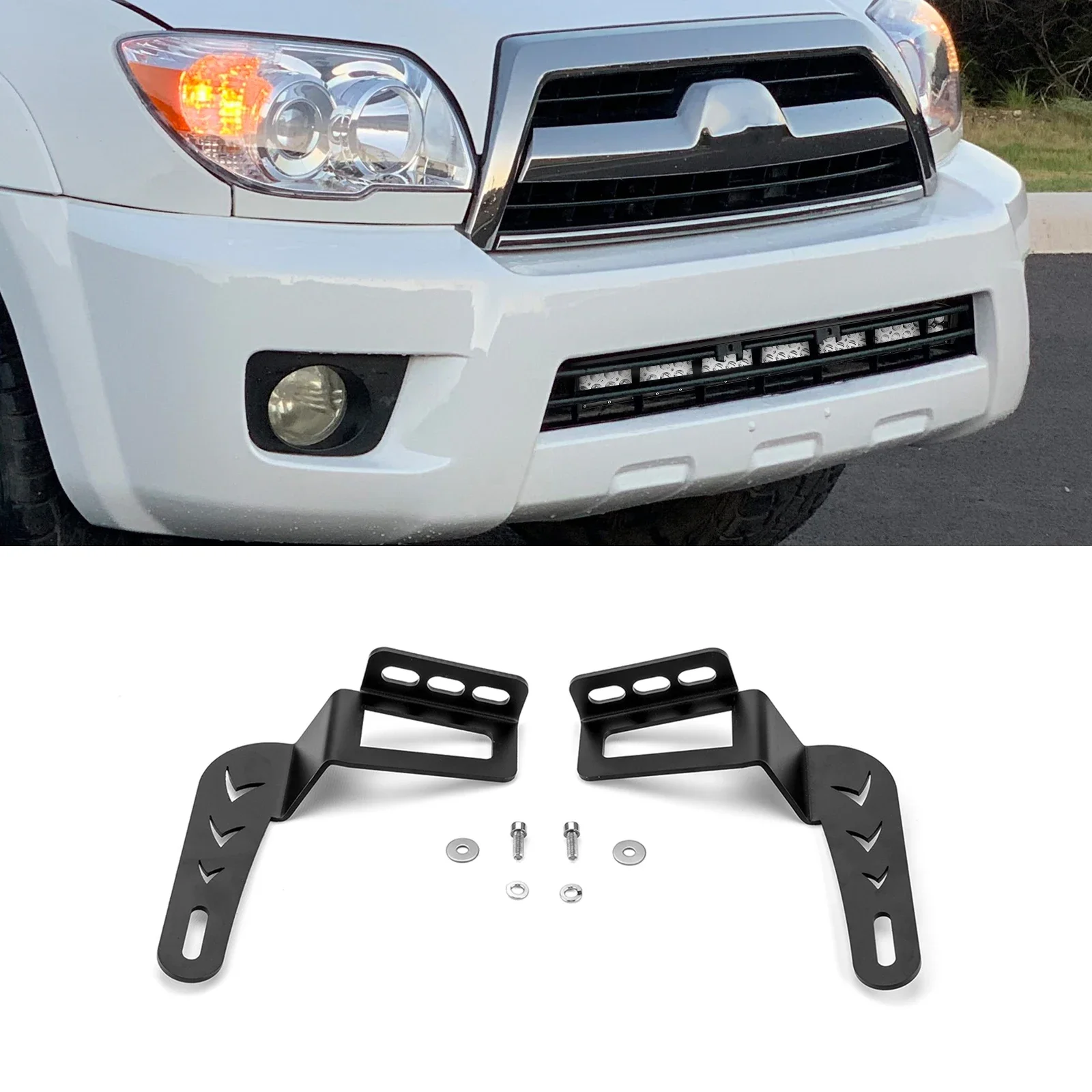 Для 2003-2009 Toyota 4runner 4-го поколения автомобильный передний бампер нижний гриль