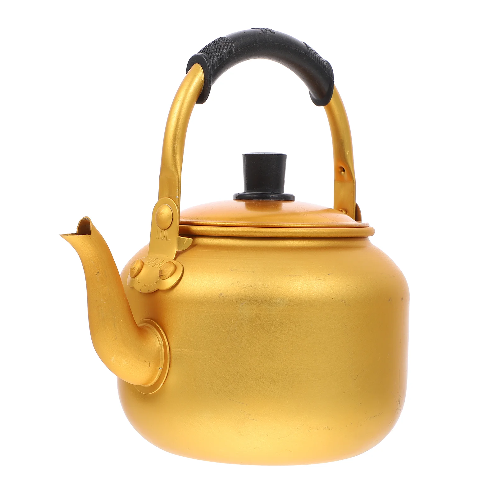 

Aluminium Tea Kettle Traditional Rice Aluminum Teapot Diffuser Anti Leak Tea Bottle Anti Hot Handle Tea Pot Water Heating