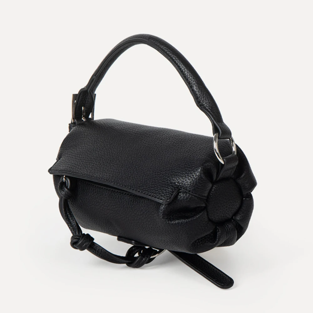 Metallic Silver Women Handbags Mini Crossbody Bags for Women 2023 Soft PU Leather Shoulder Bag Lichee Pattern Pillow Bag Purses