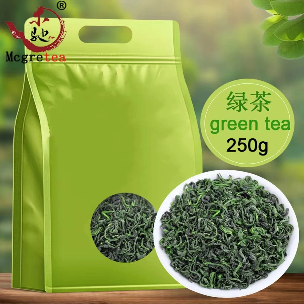 

Китайский зеленый чай Yunwu Maofeng с высокой горой 6A, ароматный зеленый чай Rizhao, уход за здоровьем, Потеря похудения, чай 250 г без чайника