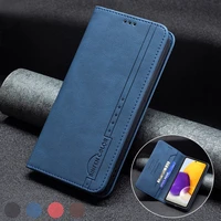 wallet anti theft brush magnetic leather case for samsung galaxy a12 a13 4g 2022 a22 a32 a51 a52s a71 s22 s21 s20 plus ultra fe