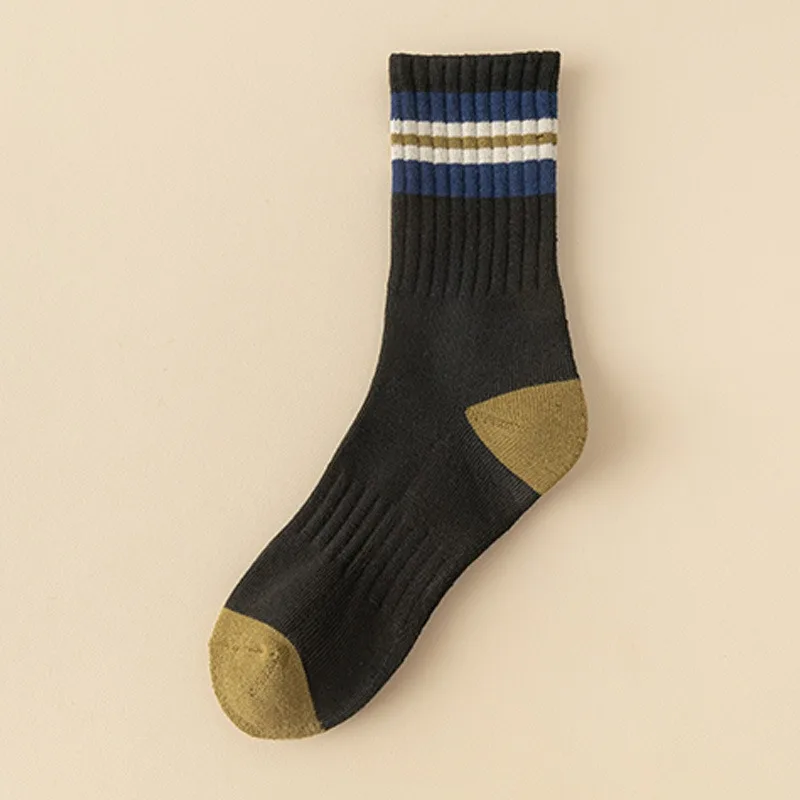 Носки мужские спортивные дышащие впитывающие пот с бархатной подкладкой ins tide Joker