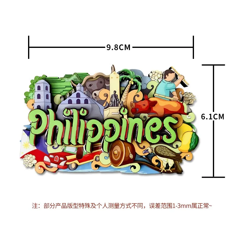 Деревянные 3D магниты для холодильника