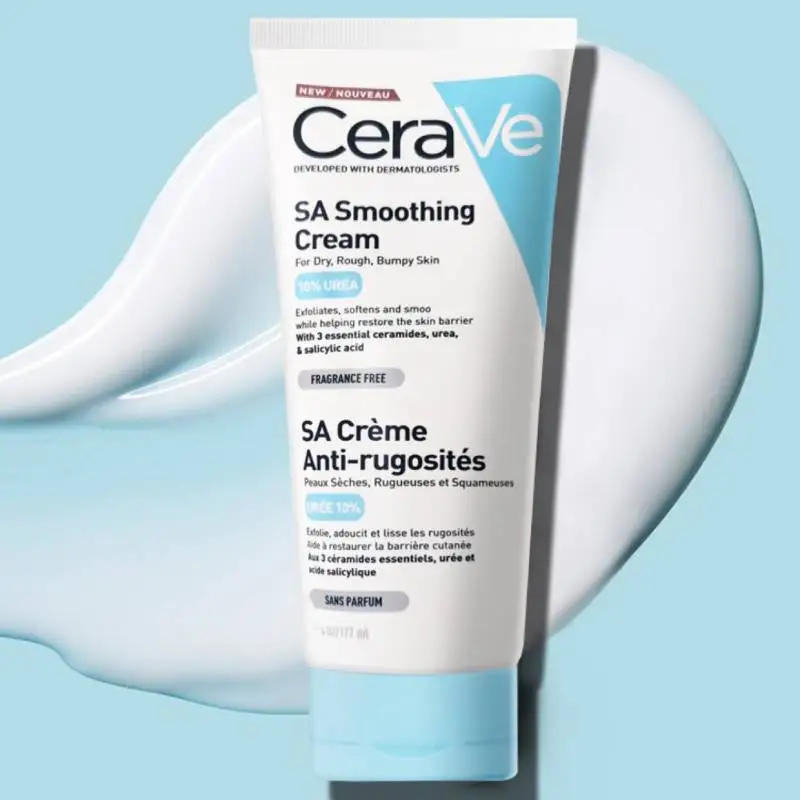 

Original CeraVe SA Smoothing Cream Nourishing Moisturizing Cream Repair Dry Skin Relief Anti-Aging Hydrating Shrink Pores 177ml