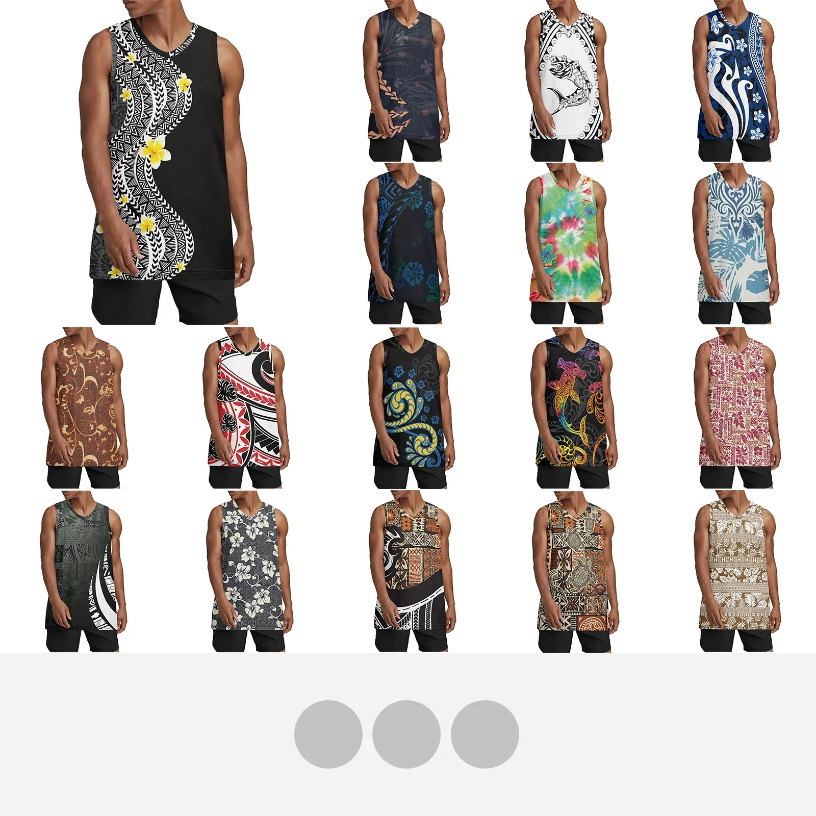 Мужская Трикотажная футболка с принтом в виде татуировок