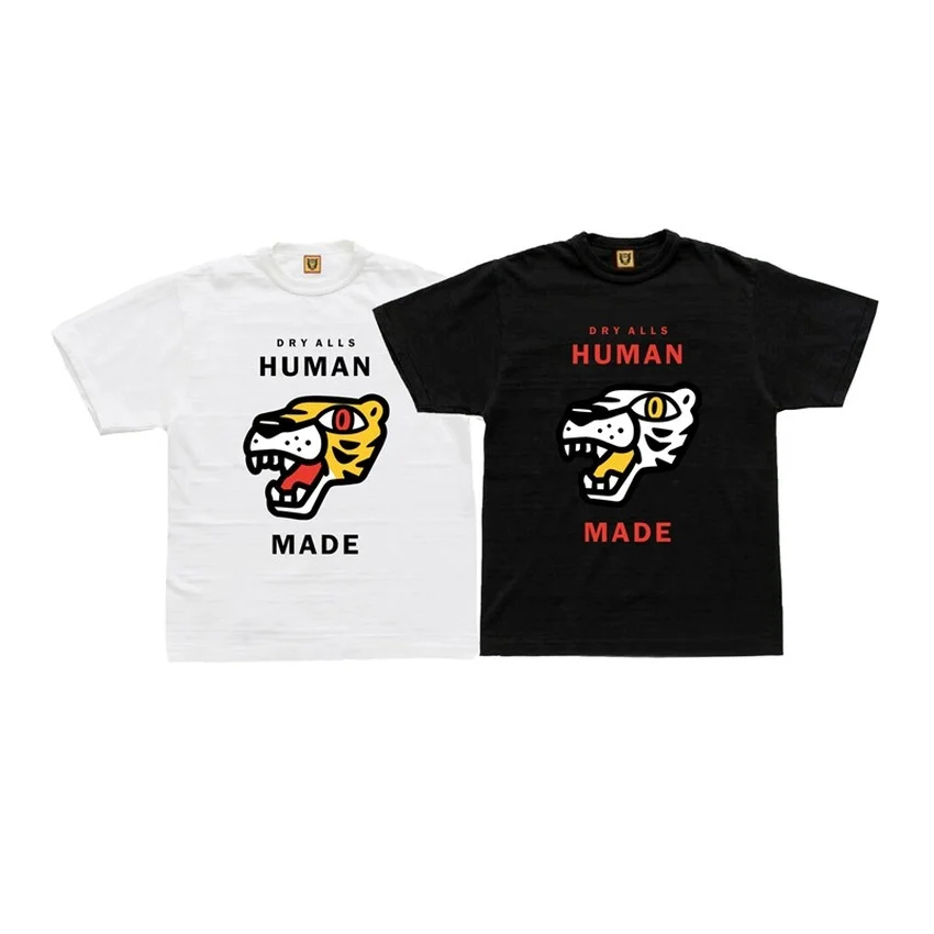 

Tiger Head Human Made T-shirt Men Women Tiger Head Human Made Tee Limited Tops VTM Short Sleeve
