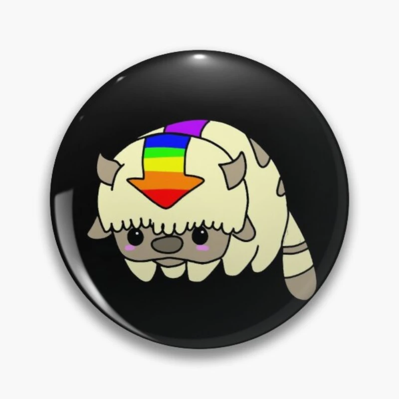

Мягкая заколка-пуговица Pride Appa, украшение для влюбленных, Женская необычная забавная одежда, милый мультяшный значок, металлическая заколка для воротника и лацкана, подарок