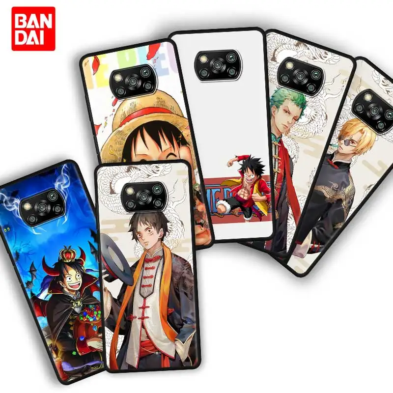 

One Piece Kawaii Art Anime Manga Case for Xiaomi Poco X3 NFC F3 M3 11t 11 Lite Ultra Redmi Note 10s 10t Pro 5G Soft Silicone