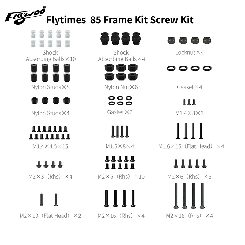 Flywoo Flytimes 85 Screws Set
