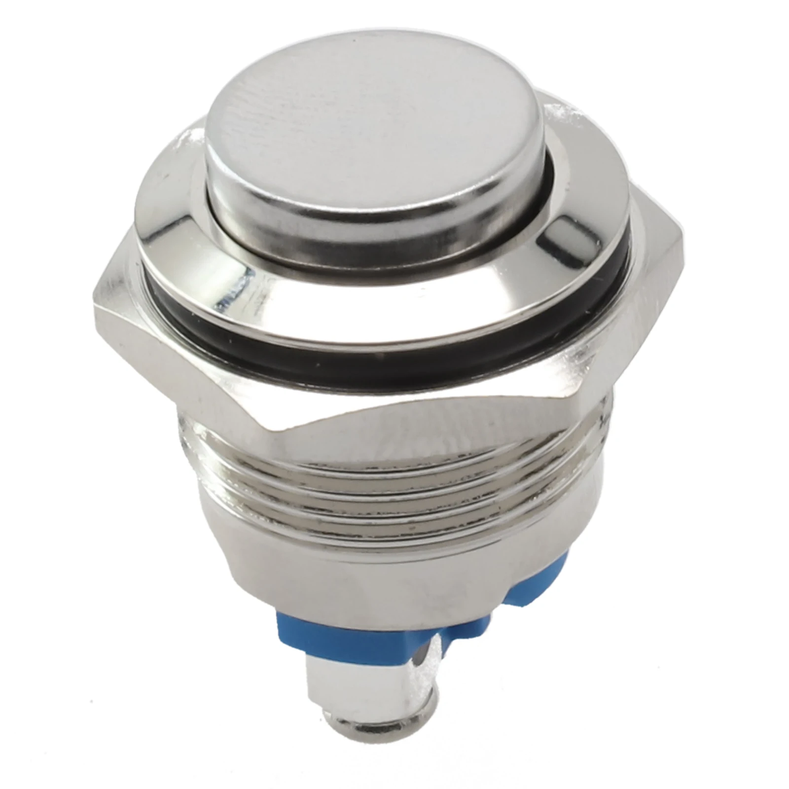 16 мм нормально открытый металлический кнопочный переключатель мгновенного самовозвращения водонепроницаемый кнопочный переключатель