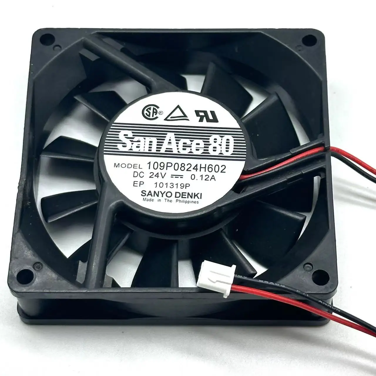 Sanyo Denki 9CR0812P8S06 DC 12V 5.5A 80x80x80mm 8-проводной Вентилятор охлаждения сервера