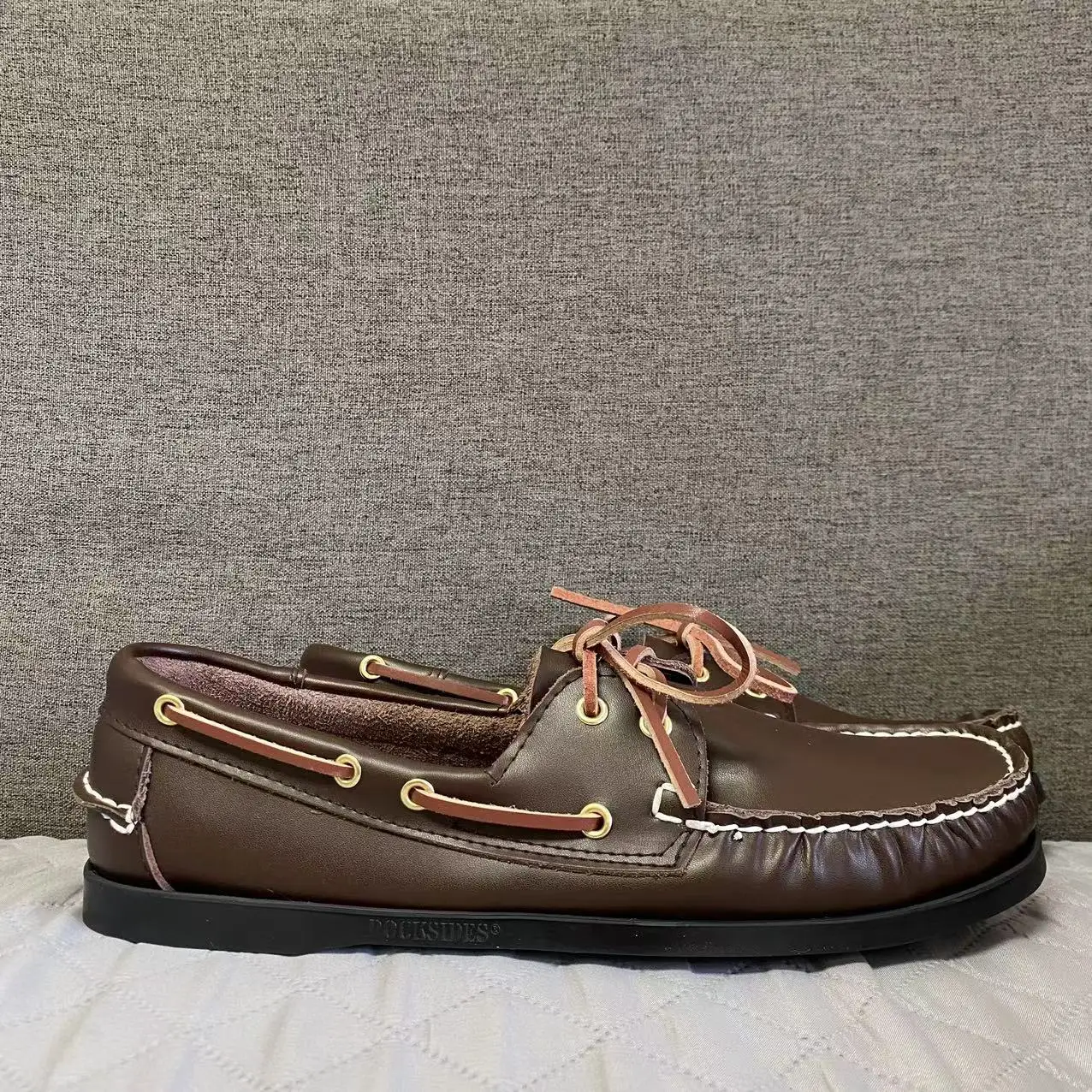 Мужские Аутентичные туфли seбаго Docksides кожаные топ-сайдеры премиум-класса с