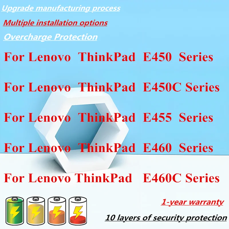 Фото Новый аккумулятор для ноутбука 45N1754 45N1753 45N1756 45N1757 45N1755 для Lenovo ThinkPad E450 E450C E460 E460C E455 E465 E465C №3
