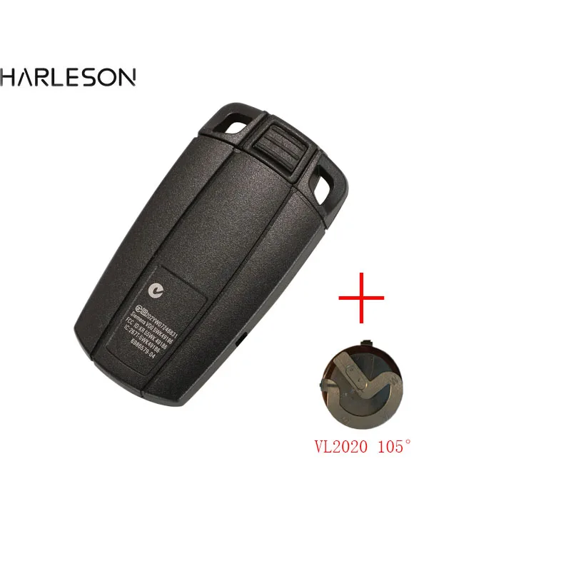 

Корпус дистанционного ключа для BMW E61 E90 E82 E70 E71 E87 E88 E89 X5 X6 для серии 1 3 5 6 Замена 3 кнопки с чехлом VL2020 105 градусов