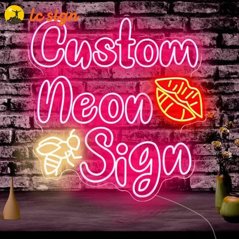 Индивидуальная неоновая вывеска Hello светодиодная на заказ меняющая цвет для