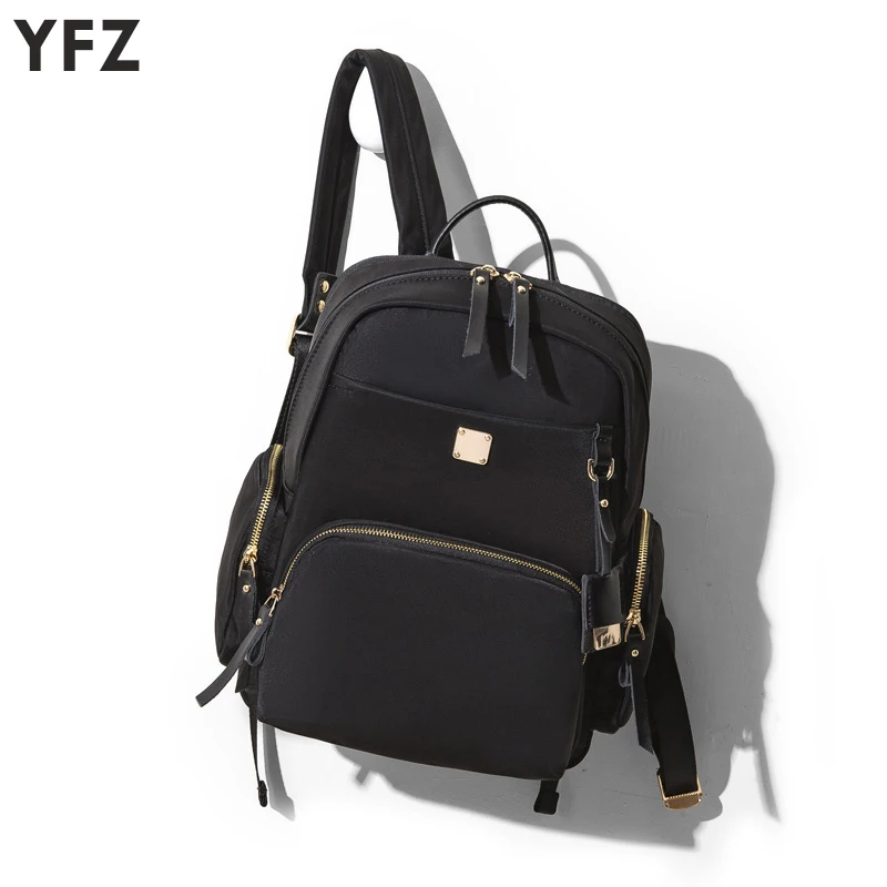 YIFANGZHE Female Backpack Casual Classical Women Bagpack Fashion Women Bag Solid Color School Pack For Teenage Girl