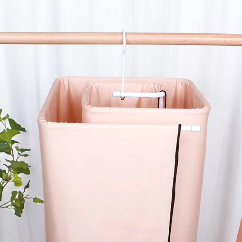 

Square Spiral Shaped Quilt Sheets Hanger Stainless Steel Rotating Drying Rack Save Space Blanket Hanger Home Balcony Hangers