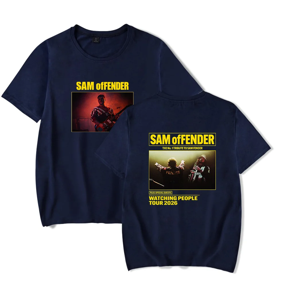 Футболка Sam Fender People Watching TOUR 2026: мерч с крутым принтом для мужчин и женщин, уличная одежда (art.: 3920d91f2a07b) - 3920d91f2a07b