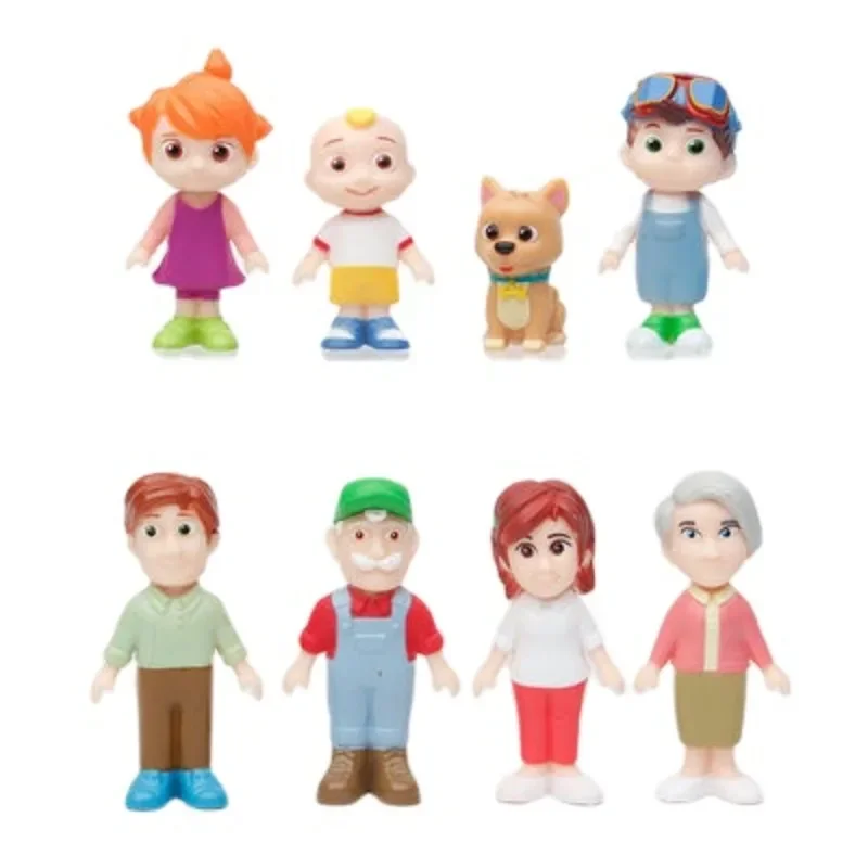 

Super JoJo Cute Cartoon Doll JJ Sister Brother Daddy Mummy Joint Movable Action Figure Collectible Toy Children Gift