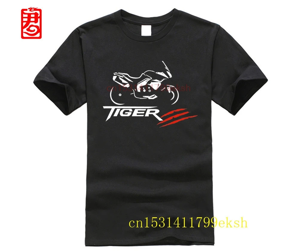 

Спортивная Мужская футболка Bike Tiger