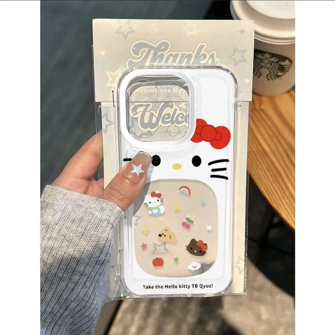 Прозрачный космический чехол для телефона Ins Cartoon Hellos Kittys Vivo Y16 Y17 Y17S Y19 Y21 Y28 Y36 Y52S Y55S