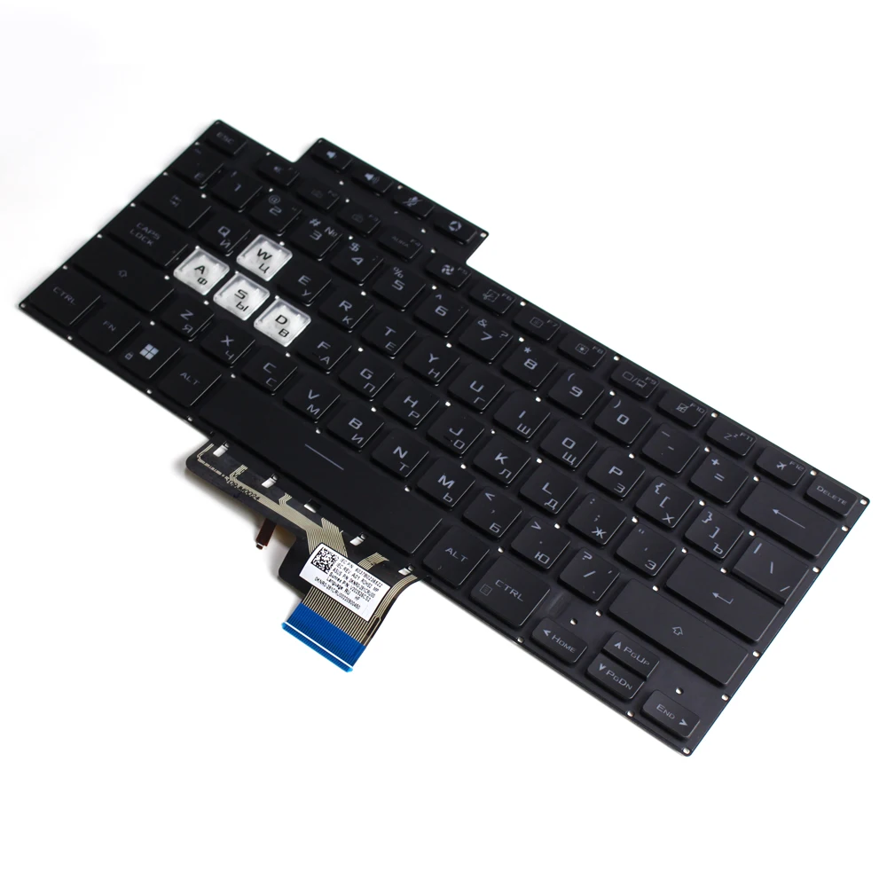 Новая клавиатура для ноутбука Asus TUF Dash F15 FX516P FX516PC FX516PE FX516PR FX516PM RU раскладка с