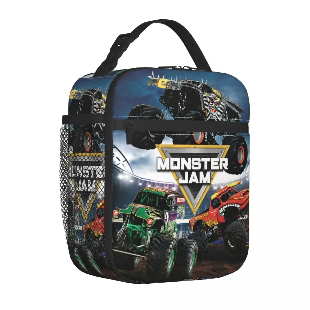 Monster Jam Grave Digger Truck Изолированная сумка для обеда Герметичный контейнер