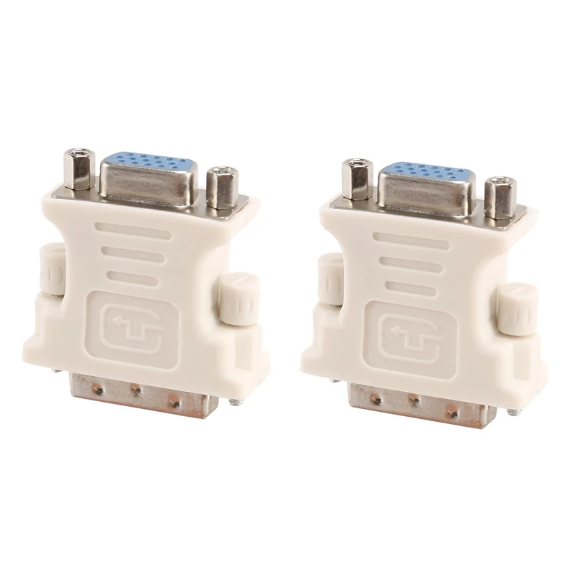

2X DVI Male адаптер (DVI - D 24 1) To Female VGA (15-Pin)