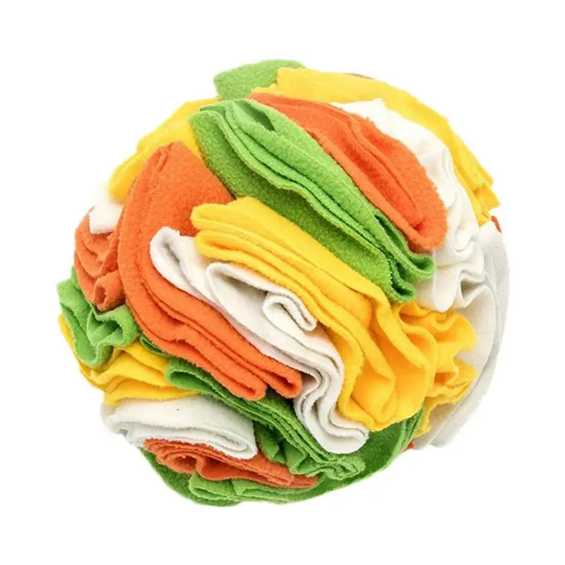 

Snuffle Ball For Dogs Treat Dispensing Interactive Dog Toys Dog Enrichment Toys Plush Snuffle Stuffed Toys Dog Treat Toy