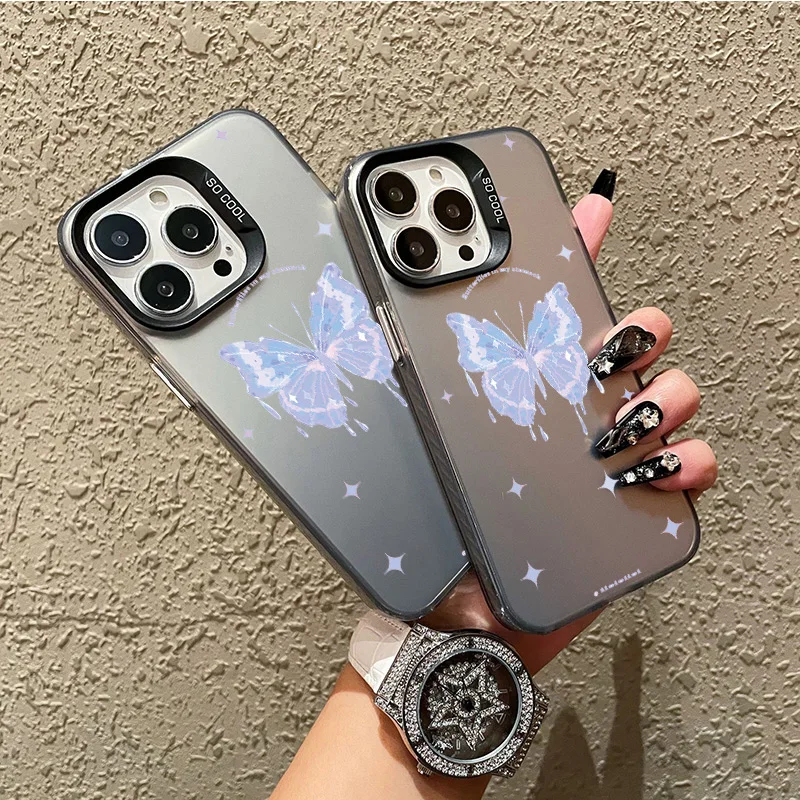 Чехол с цветочной бабочкой для OPPO A57 A18 A78 A58 A54 A16 A38 A54S A17 A79 A9 A8 F9 A53S A53 A60 A77 A74 A95 A76 A55 A52