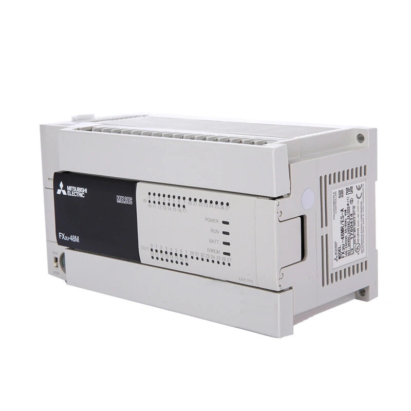 

FX3U-64MT/ES-A white square Programmable controller 16/32/48/64/80/128MR/MT/ES-A Brand new products FX3U-16MR/ES-A
