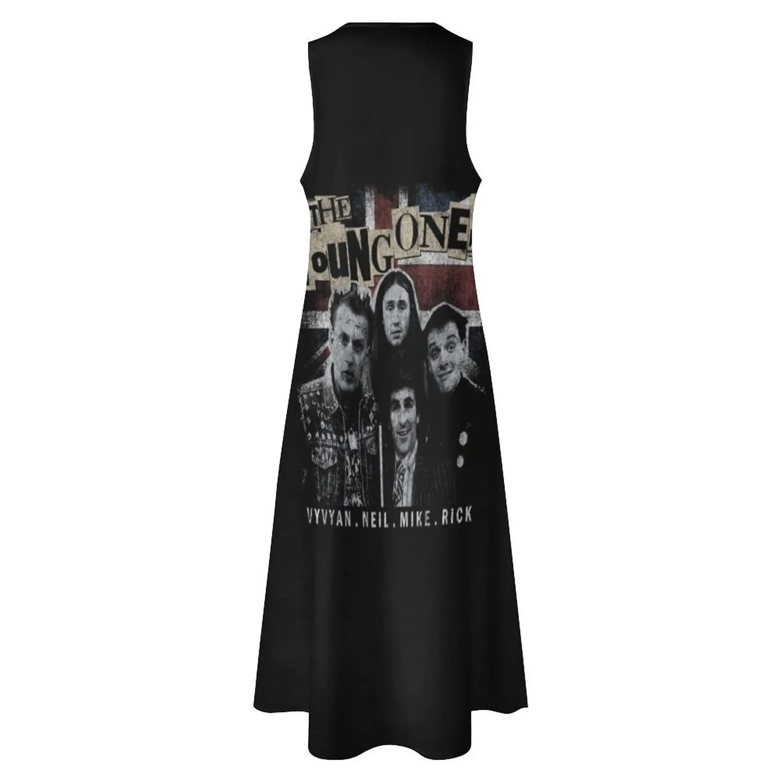 The Young Ones Vyvyan ублюдок комедийное винтажное длинное платье одежда для женщин