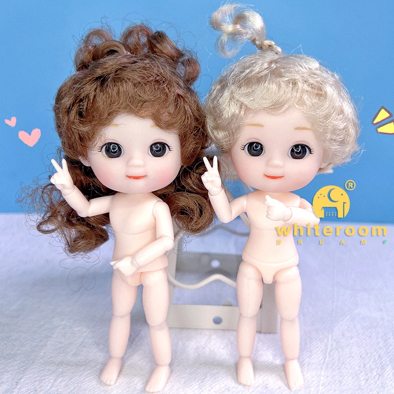 Куклы Bjd для девочек обнаженные девочки ob11 мини-кукла bjd 12 см игрушки детская