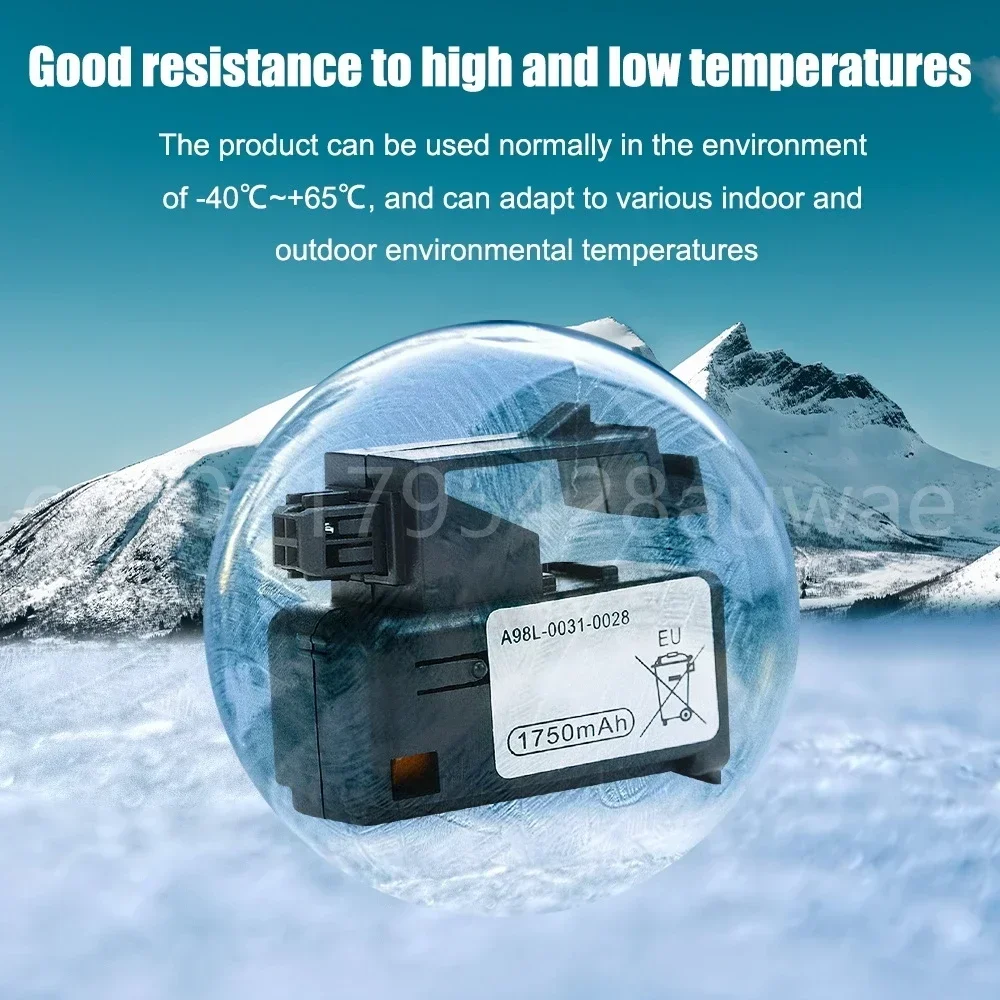 1 шт. новая оригинальная литиевая батарея A98L-0031-0028 A02B-0323-K102 3 В 1750 мАч для FANUC PLC