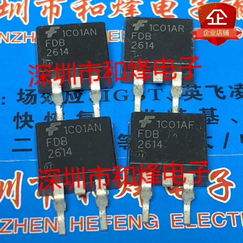 

Free shipping FDB2614 TO-263 200V 62A 10PCS