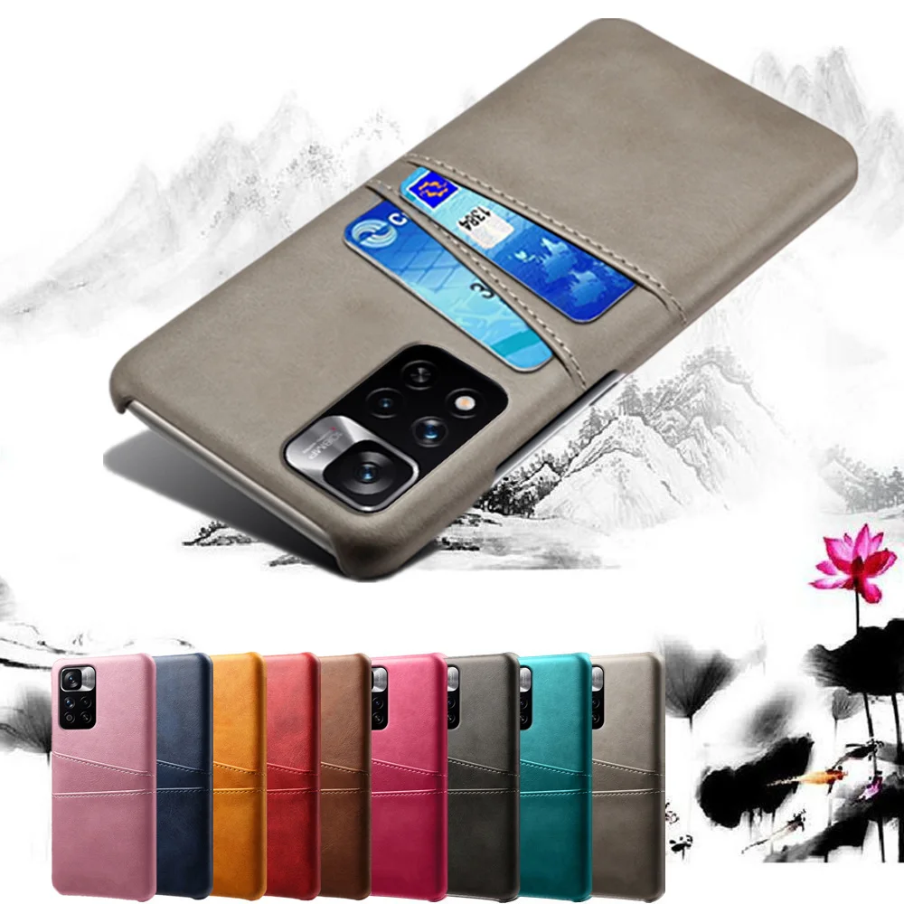 

For Cover Xiaomi Redmi Note 11 Pro Case For Redmi Note 11 Pro Capas Card Slot Holder PU Leather Cover For Redmi Note 11 Pro 10 S
