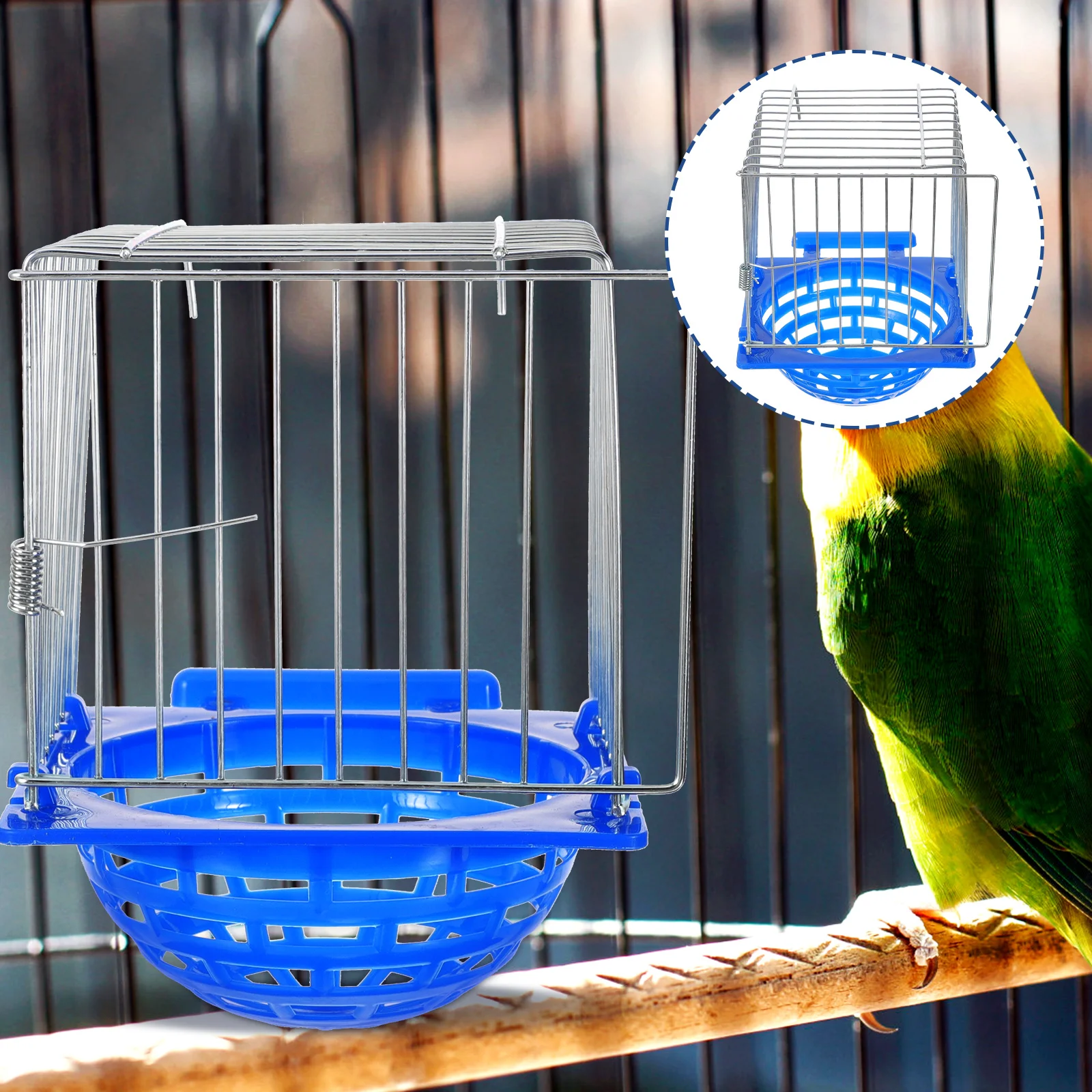 

Bird Nest Pigeon Hatching Nest Hanging Cage Nest for Pan Finch Parrot Canary
