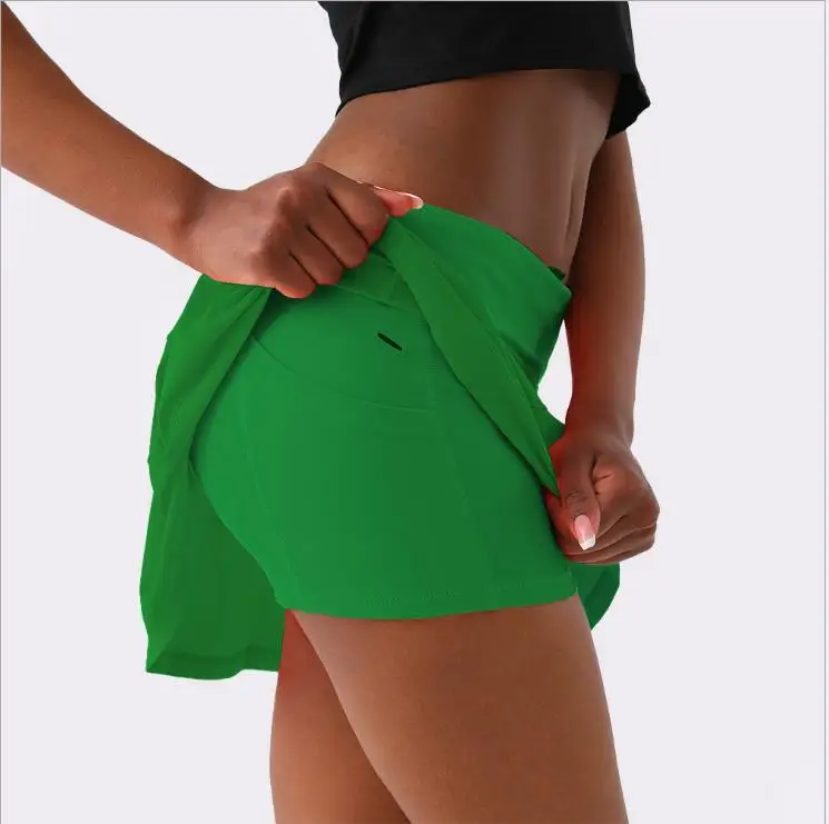 Женская спортивная плиссированная юбка для тенниса танцев фитнеса