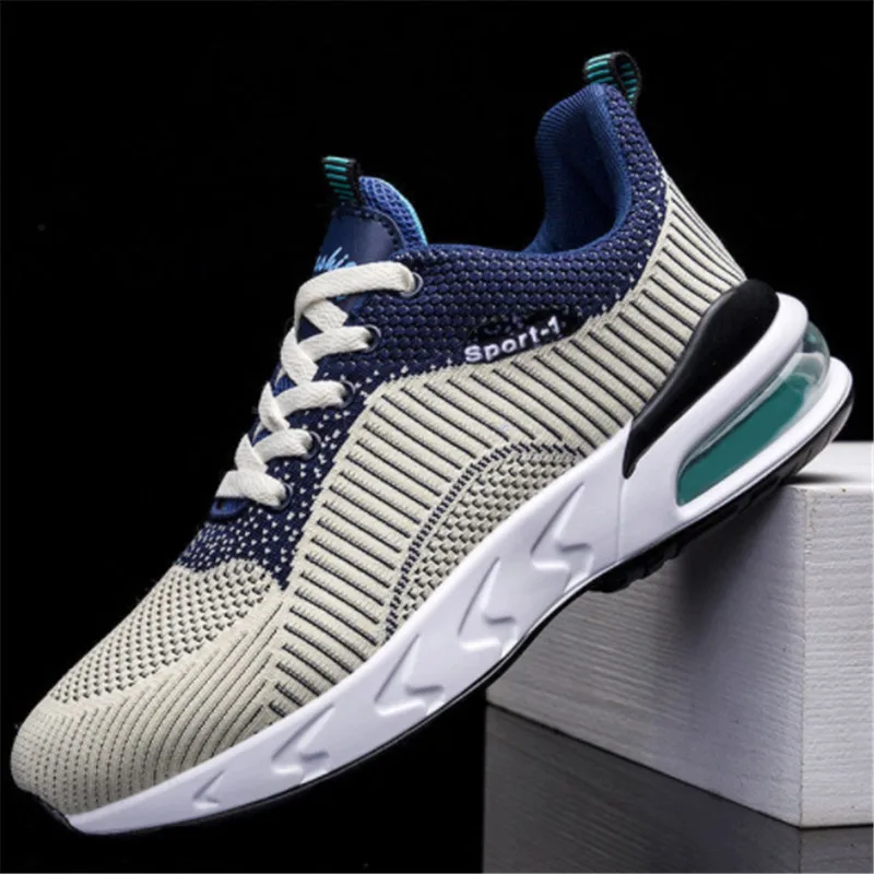 

New mesh breathable men's sports shoes light men's shoes casual non-slip spring and autumn walking running vulcanized shoes