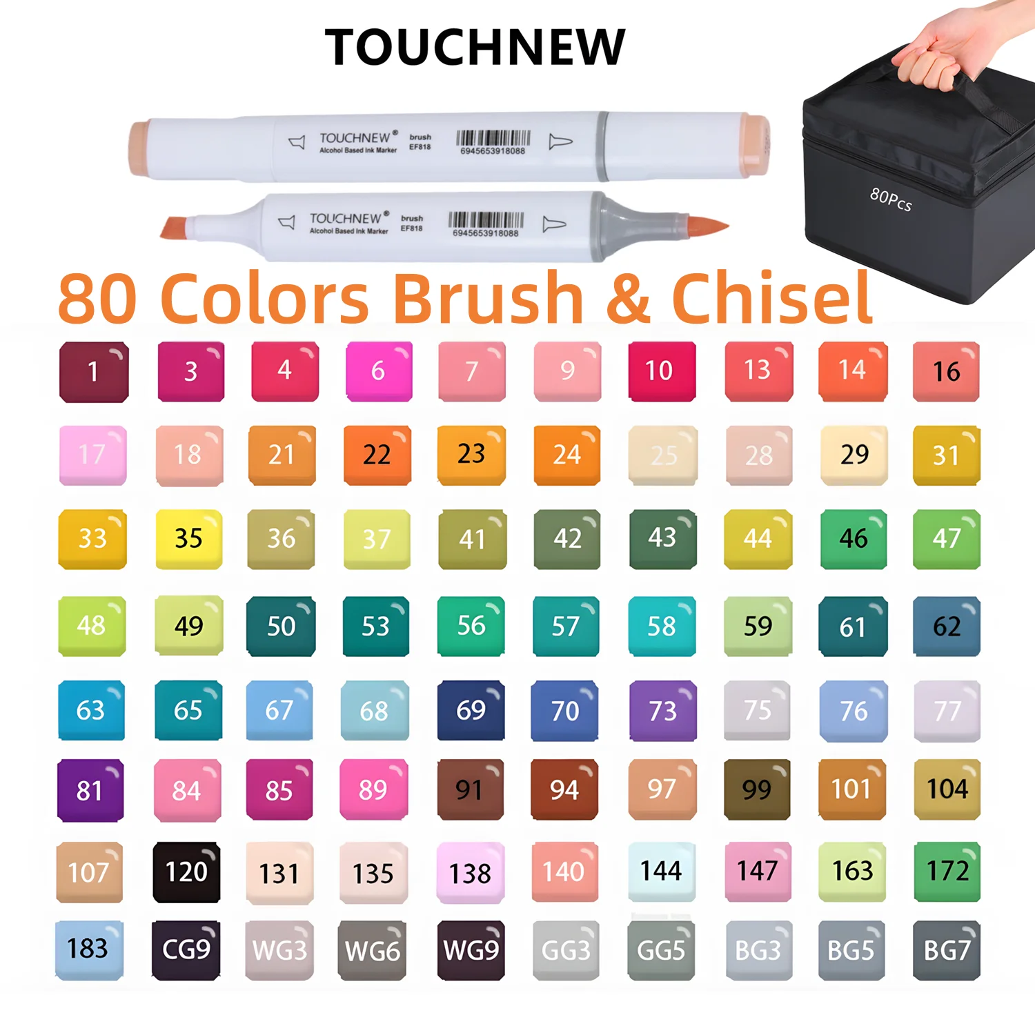 

TOUCHNEW Маркеры для рисования