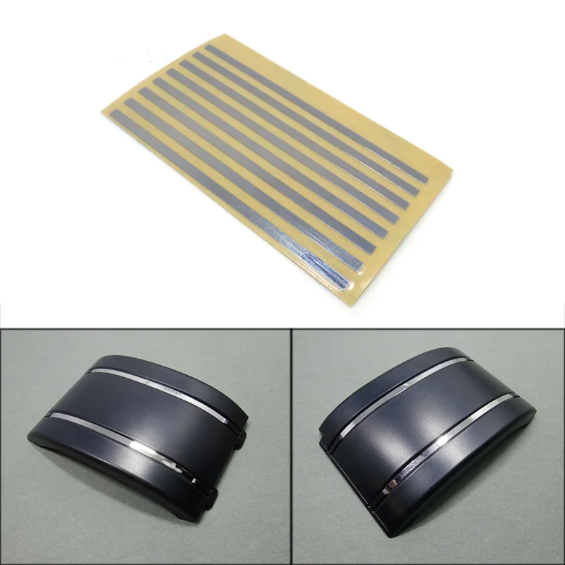 

Fender Trim Metal Stickers Decorate for 1/14 Tamiya RC Truck Trailer Tipper Benz Actros 1851 3363 Car Diy Parts