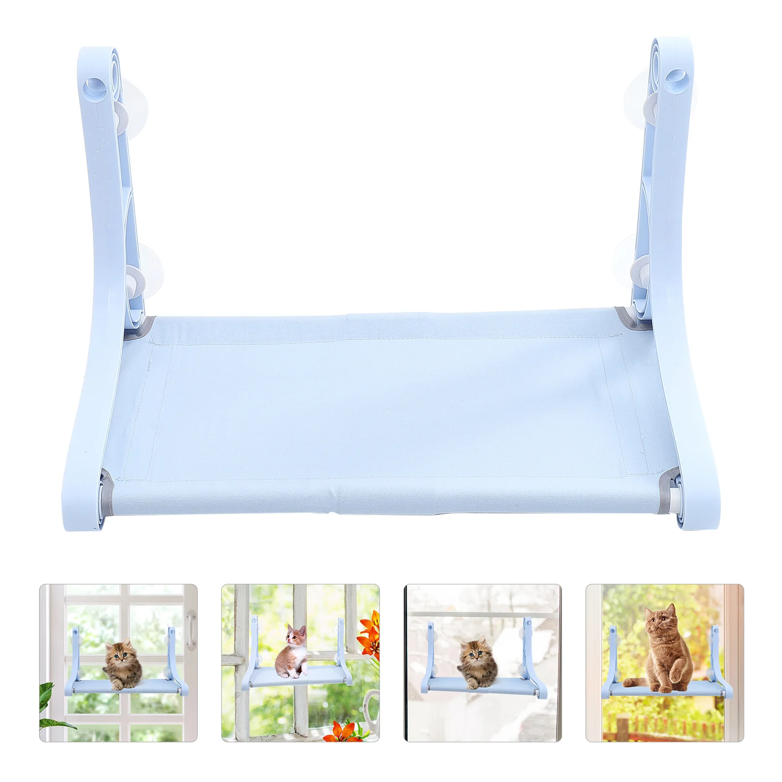 

Cat Window Hammock Comfortable Cat Sleeping Bed Window Mounted Cat Hammock Safety Cat Hammock for Kitten Window Indoor