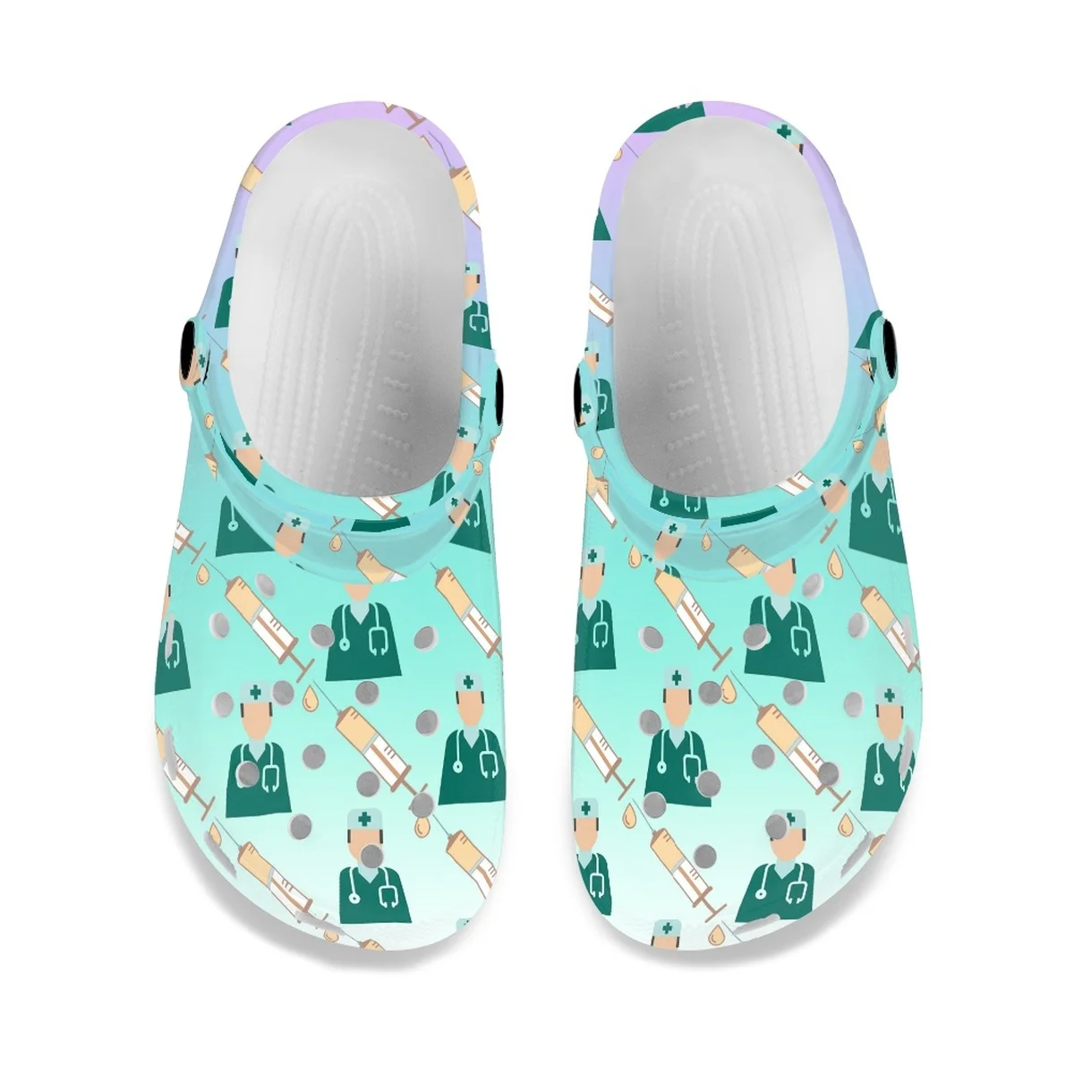 

Nopersonality Doctor Cartoon Slipper Medical Supplies Pattern Sandals New Fashion Home Slippers Outerwear Beach Decompression