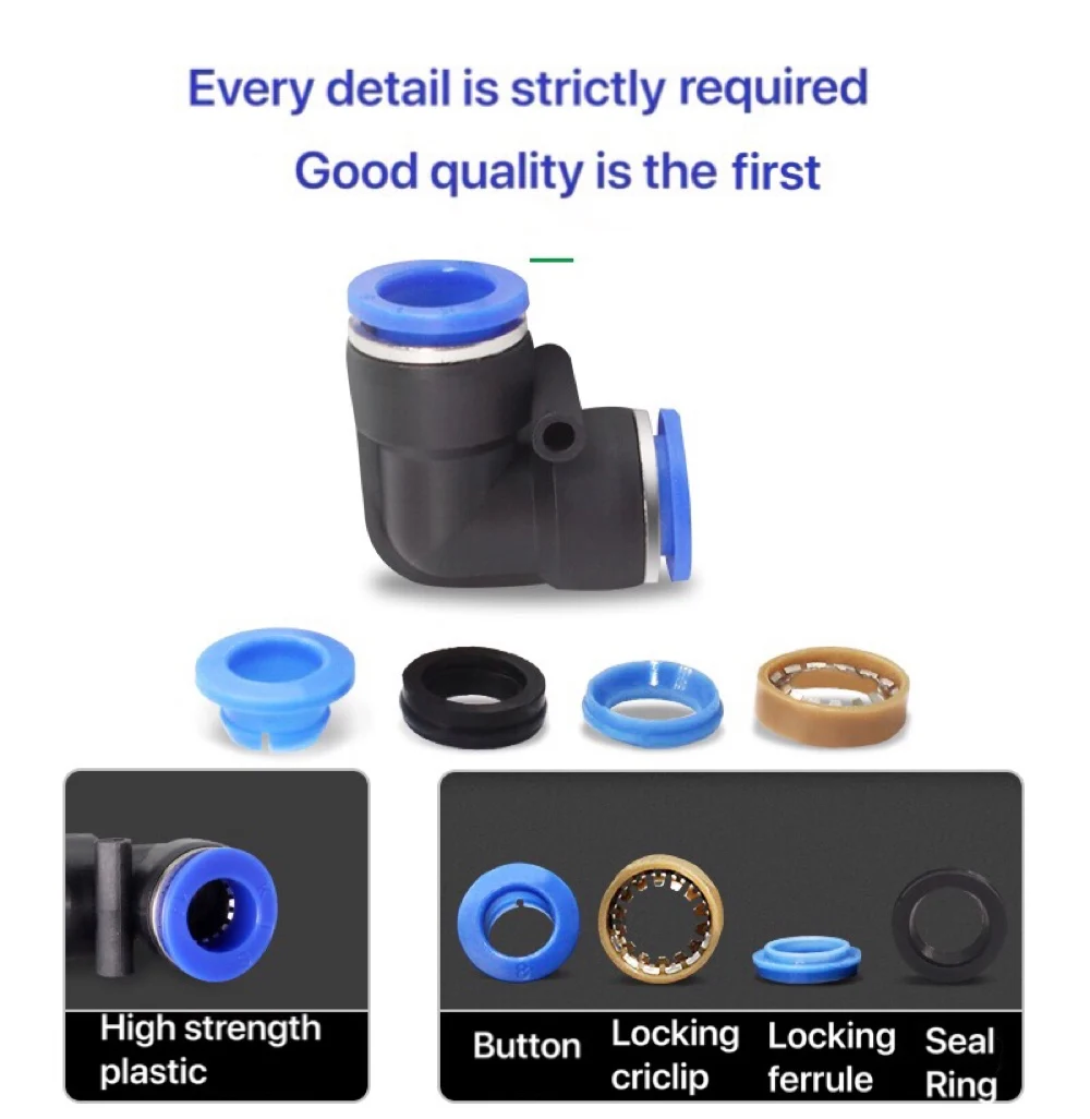 Пневматический Фиттинг PV PVG 1 шт. БЫСТРОРАЗЪЕМНАЯ труба фитинги для воды 4 мм 6 8 10 12