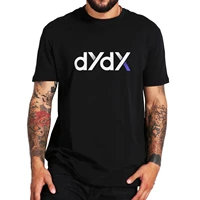 dydx crypto t shirt funny cryptocurrency coin blockchain platform tee tops summer casual soft unisex cotton eu size t shirt