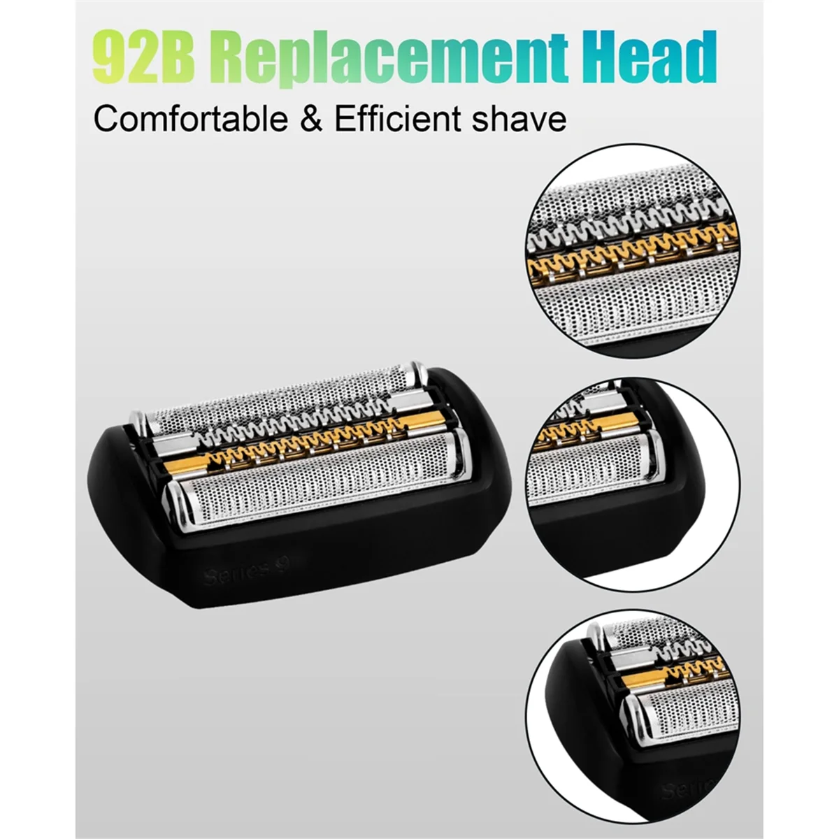 Сменная бритвенная головка 92B для бритвы Braun серии 9 9040 s 9292cc 9293s 9295cc 9296cc 9297cc 9299s