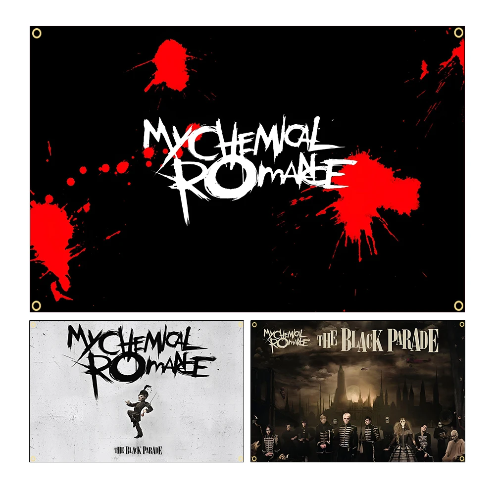 3jflag 90x150 см мой химикат ремешок Фредди Ретро фотографии флаг тяжелый металл