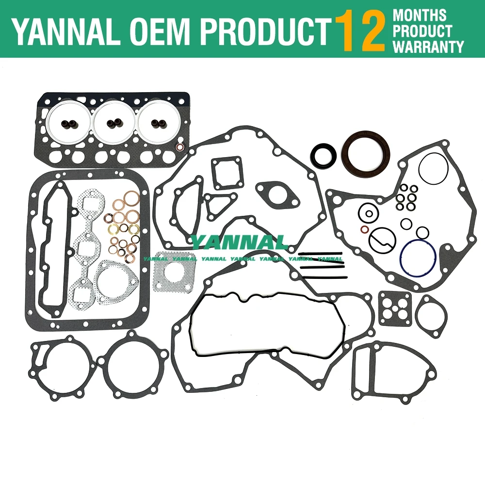 Комплект для капитального ремонта S3L S3L2 экскаватора Caterpillar 303CR двигателя Mitsubishi